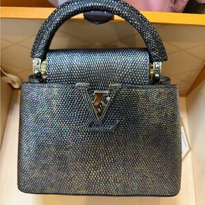 Louis Vuitton Mini Capucines in Lizard